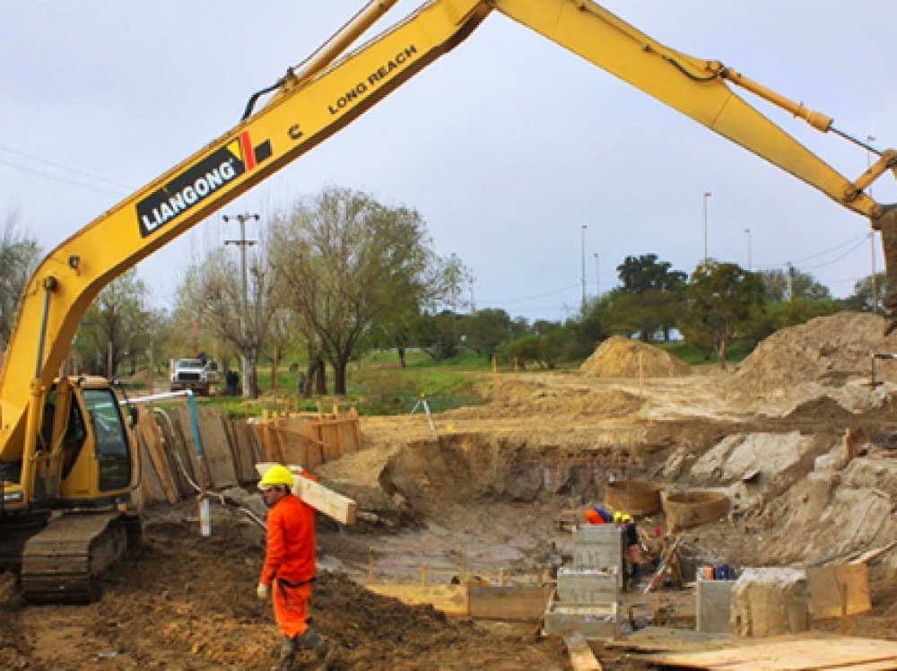 Las obras de la casa bomba cero tienen un 25% de avance