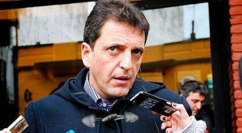 Massa reconoci� presiones pero dijo que nunca se le pas� por la cabeza bajar a la Provincia