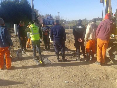 Luego de cuatro horas pudieron extraer el cuerpo del obrero