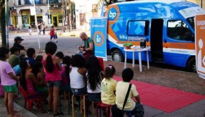 El Bibliom�vil visitar� Alsina, Portela y Coloma