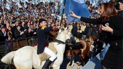 Cristina viajar� a Rosario para el acto del D�a de la Bandera