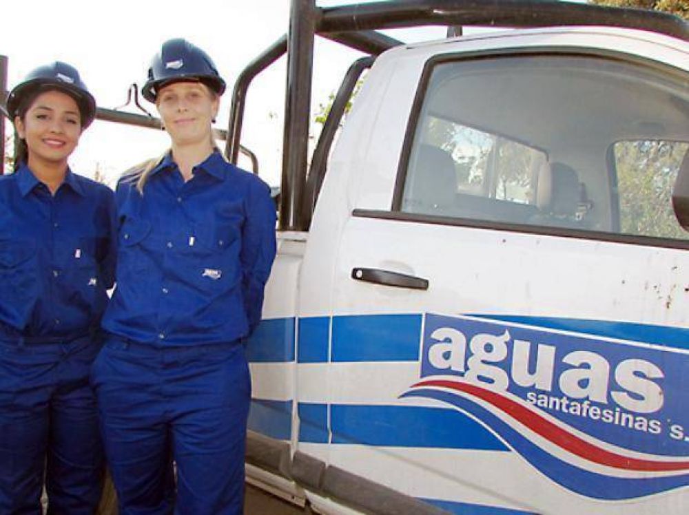 Aguas Santafesinas contar� con cuadrillas integradas por mujeres