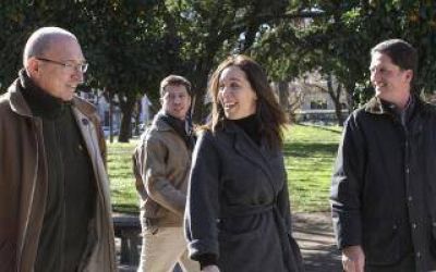 Elecciones 2015: Vidal visit� Tandil
