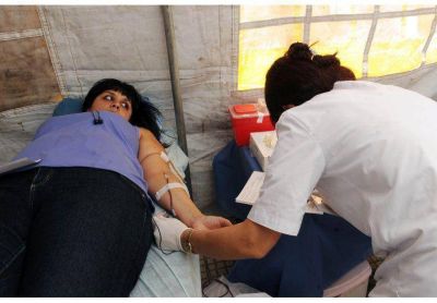 De 20.000 donaciones de sangre por a�o, el 24% son voluntarias