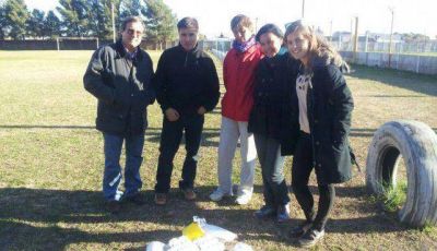 El PRO efectu� donaciones en Colegiales