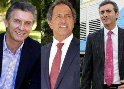 Encuesta: Macri 25.5, DOS 23.4, Randazzo 11.9
