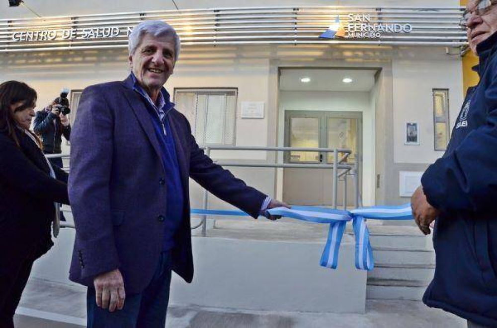 Andreotti inaugur� un nuevo Centro de Salud en el barrio Fate