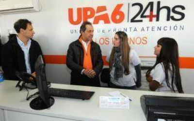 Scioli en Los Hornos: 