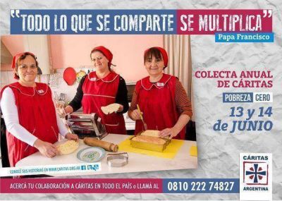 C�ritas Salta realiza su caminata y colecta anual