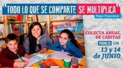 C�ritas nos necesitas. Todo lo que se comparte se multiplica