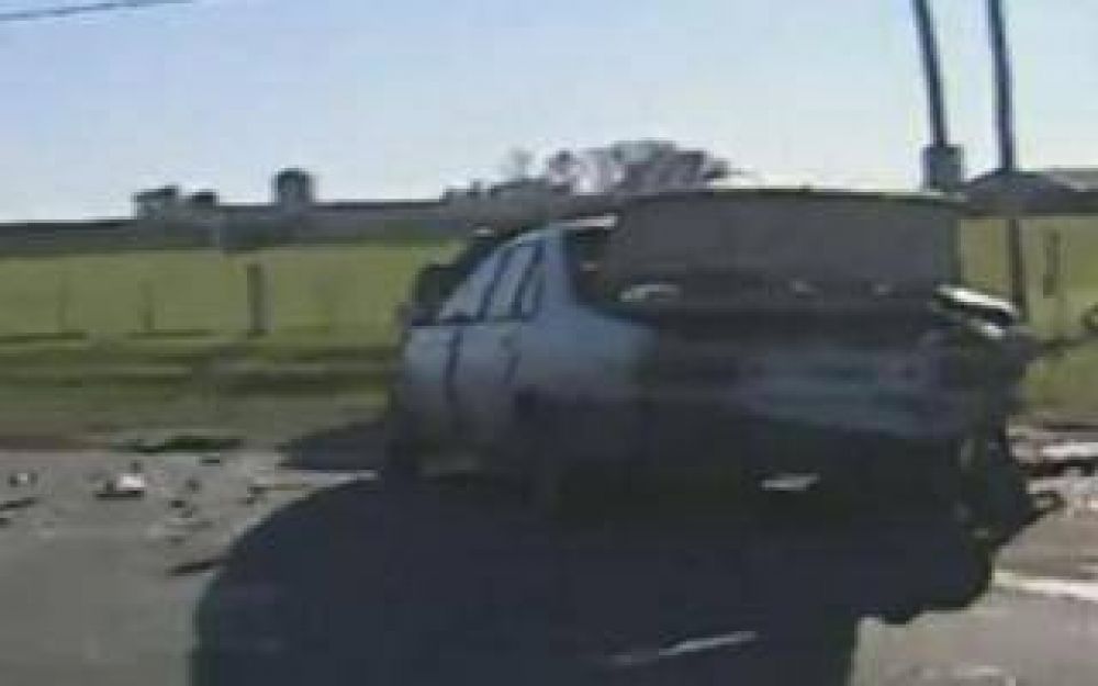 Choque fatal en Ruta 142 altura Luj�n: Un muerto y dos heridos