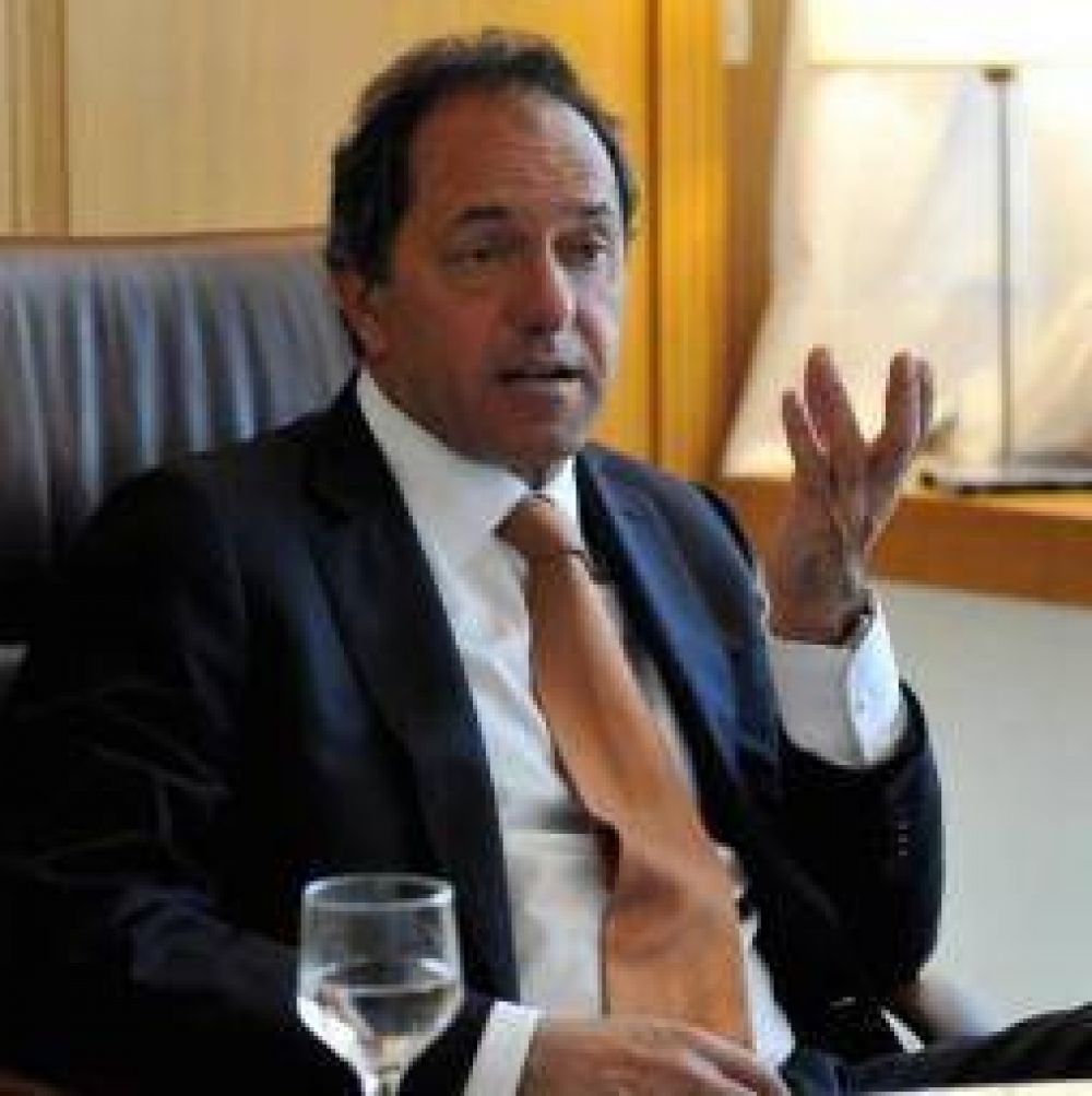 Confirmado. Scioli viene a respaldar a la dupla Casas-Bosetti