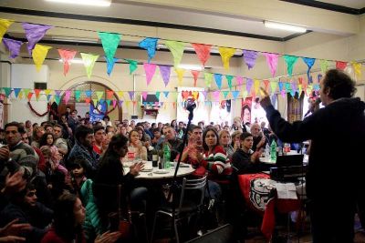Emotivo y multitudinario encuentro de la militancia del Movimiento Evita Tandil 