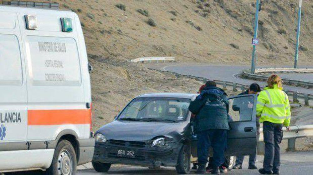 Manejaba ebrio y choc� contra el guarda rail en El Infiernillo