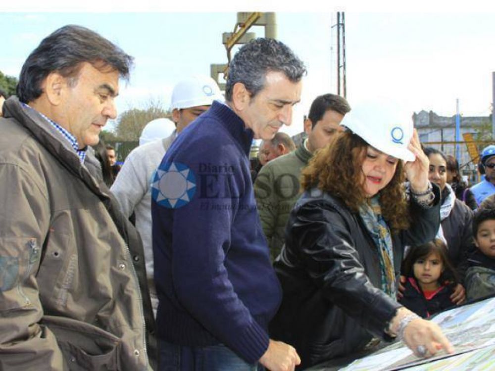 Randazzo recorri� obras junto a Guti�rrez