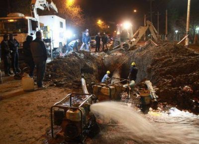 En cuanto vuelva a haber agua potable, estar� turbia por un d�a