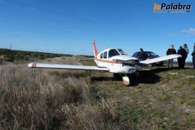Una aeronave de Patagones aterriz� de emergencia sobre la ruta N� 3 