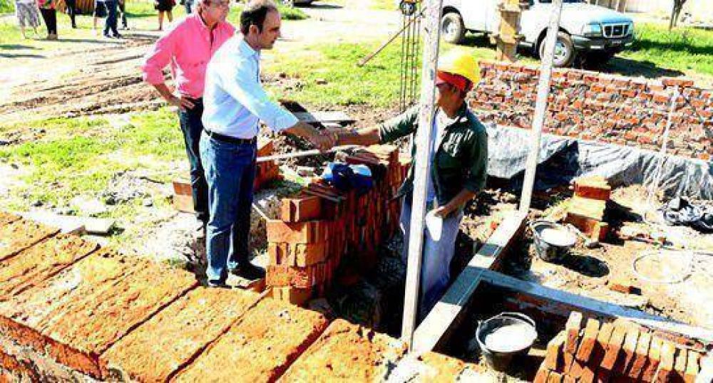 Avanza la construcci�n del Jard�n Municipal