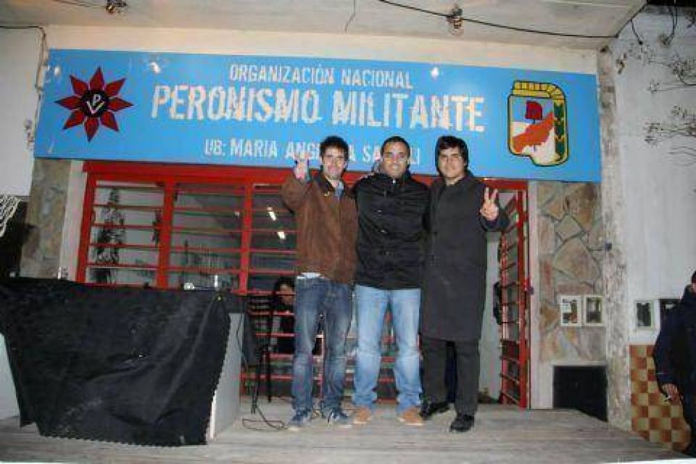 Se inaugur un nuevo local de Peronismo Militante
