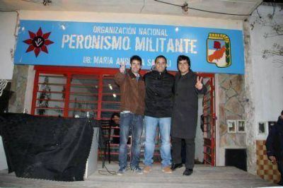 Se inaugur� un nuevo local de Peronismo Militante