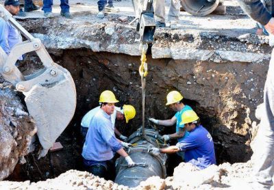 Desde la madrugada el servicio de agua se reestableci� en todos los hogares afectados por el corte