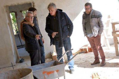 Julio Zamora recorri� las obras de la nueva Delegaci�n Delta