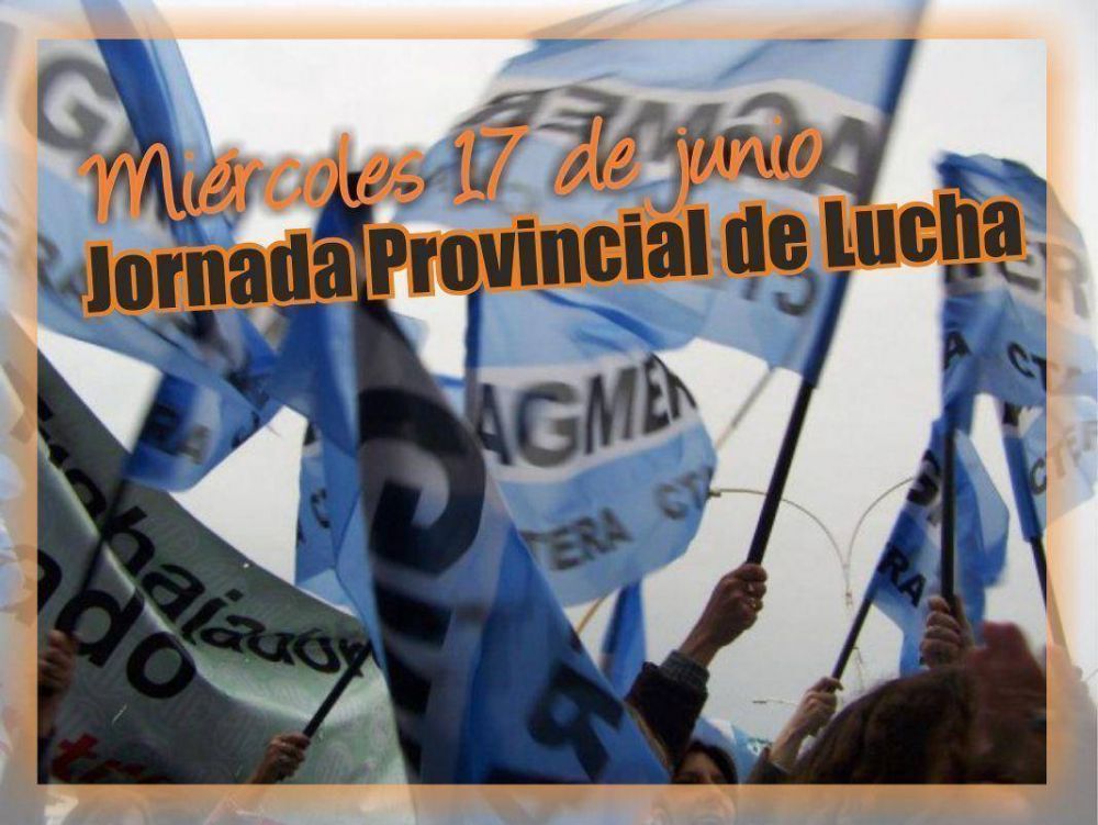 Este mi�rcoles los docentes de Agmer realizar�n asambleas de dos horas por turno en toda la provincia 