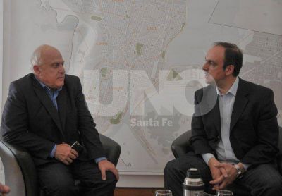 El intendente de la ciudad se reuni� con Miguel Lifschitz