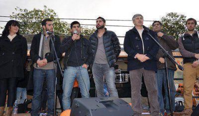 Acto de respaldo a la candidatura a intendente de Phatouros