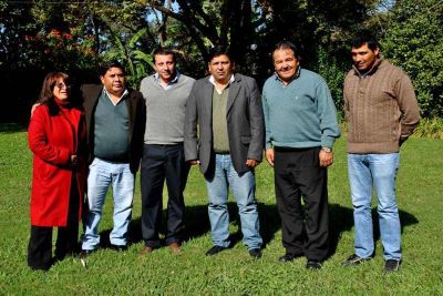 El Bordo: jefes comunales de jujuy destacaron las pol�ticas de descentralizaci�n de Urtubey