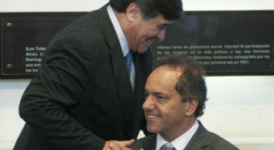 El kirchnerismo, exultante y satisfecho con la f�rmula Scioli - Zannini