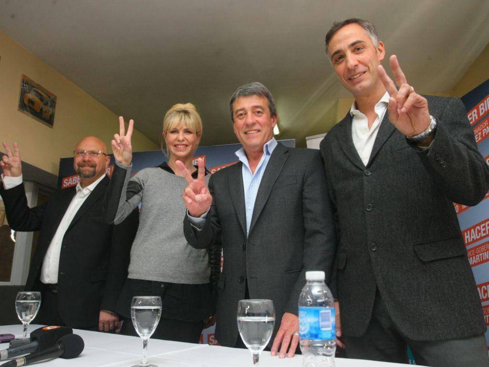 Bermejo con Karina: 