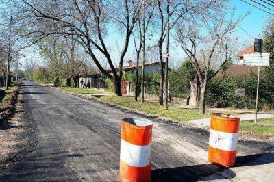 Benav�dez Centro, sin calles de tierra