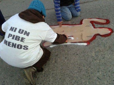 Marcha de familiares y amigos por los asesinatos de junio de 2010
