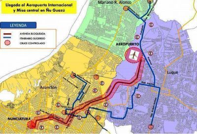La ruta papal