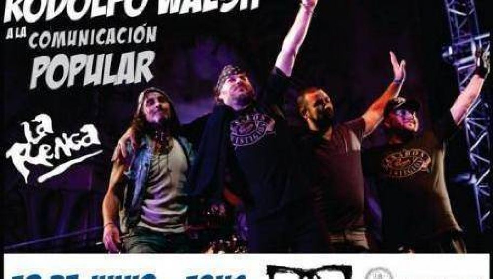 La Renga llega a La Plata para recibir el Premio Rodolfo Walsh