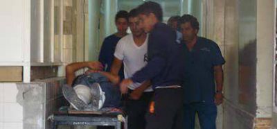 Violento vuelco en Chaupi Pozo dejó cuatro heridos de gravedad