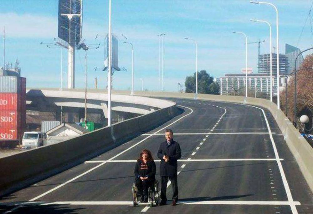 Mauricio Macri y Gabriela Michetti, juntos despu�s del anuncio: 