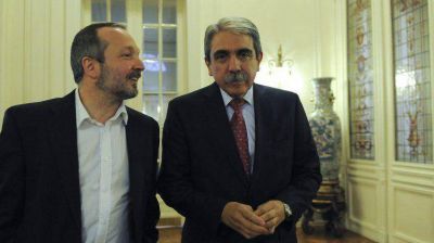 An�bal Fern�ndez llevar� a Mart�n Sabbatella como compa�ero de f�rmula en Provincia