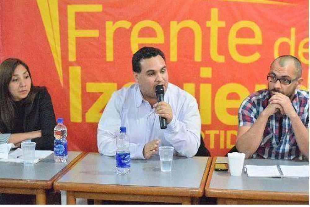 El Frente de Izquierda present� candidatos en San Isidro