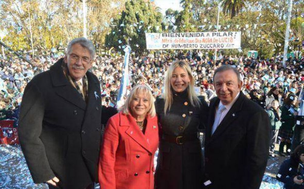 Ms de 3 mil alumnos de Pilar realizaron la Promesa a la Bandera