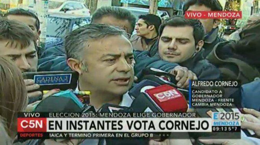 Cornejo denunci� que hay boletas truchas en Mendoza