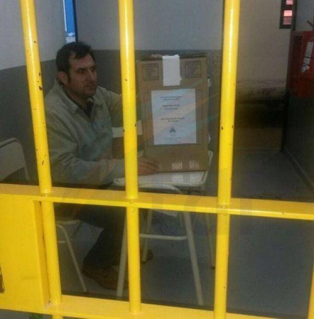 Son 17 los presos que votaron en la Unidad de Detenci�n N�1