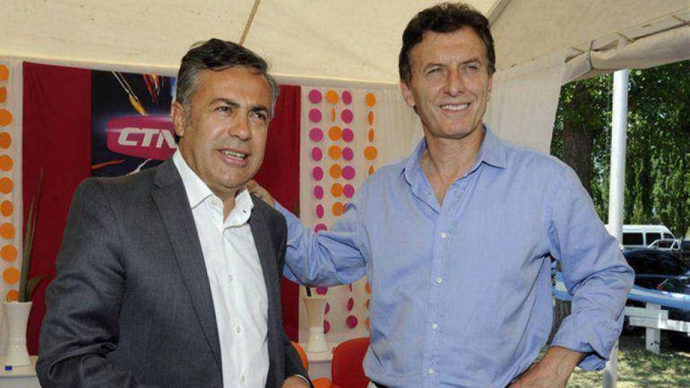 Mauricio Macri, en Mendoza: 