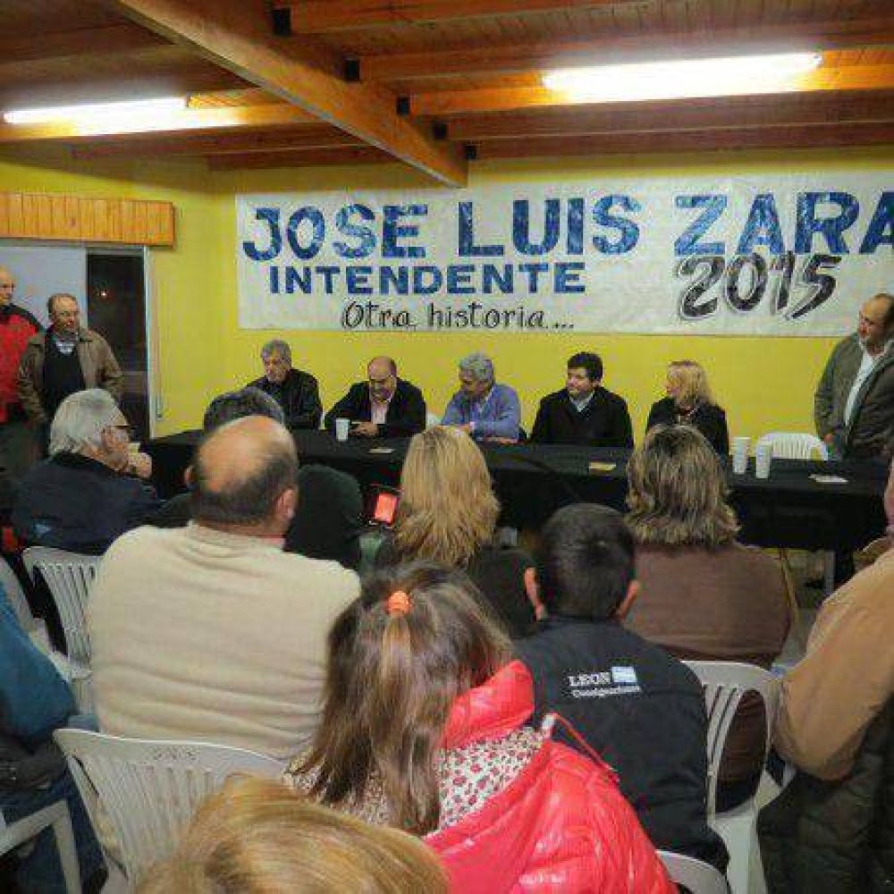 Bari y Lozano acompaan la lista de Unin por Patagones, de Jos Luis Zara