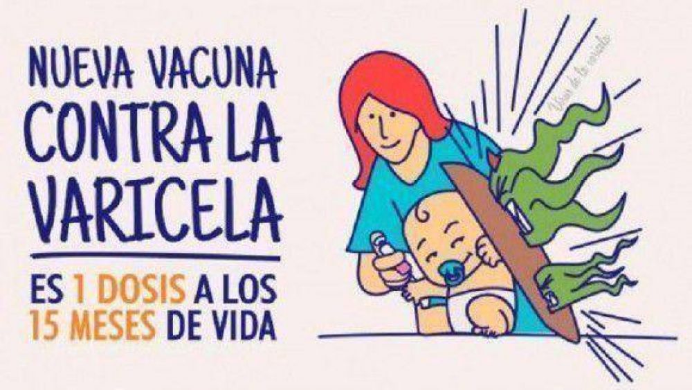 Vacunas contra la varicela: Llegaron a la provincia 7.080 dosis