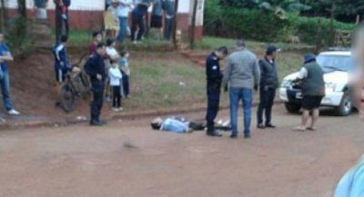 Asesinaron a joven de un palazo en la cabeza