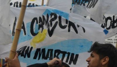 La C�mpora no logr� hacer pie en San Mart�n