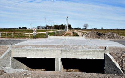 Finaliz� la obra del canal de Calle 157 y se habilit� el tr�nsito