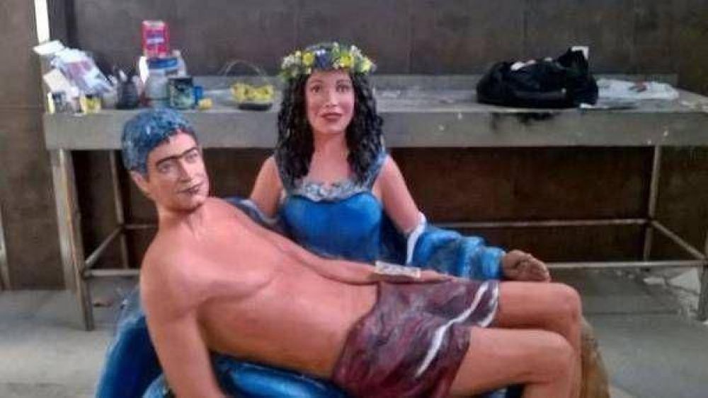 El bizarro homenaje de la Tota Santilln a Rodrigo y Gilda